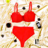 Àníkę Half Padded Cup Bra - Red